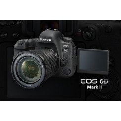 Canon EOS 6D Mark II ( Black ) Digital SLR Camera + Kit EF24-105mm f/4L IS II USM